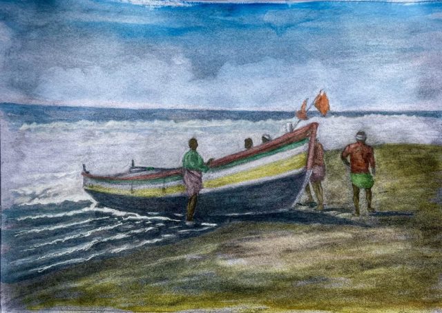Fishermen in India